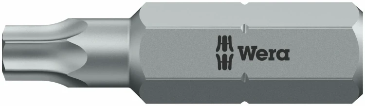 Bit (grot) do wkrętów TORX PLUS® IPR z trzpieniem zabezpieczającym 867/1 Wera  - 1
