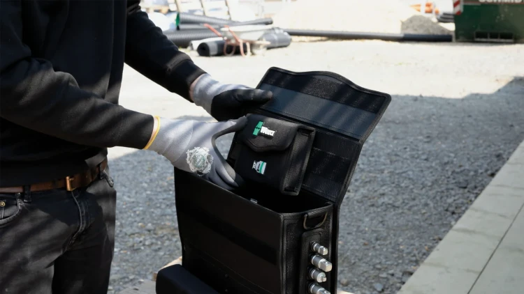 Torba z zestawem narzędzi dla elektryków Wera 2go E 1, 73 część - zdjęcie poglądowe