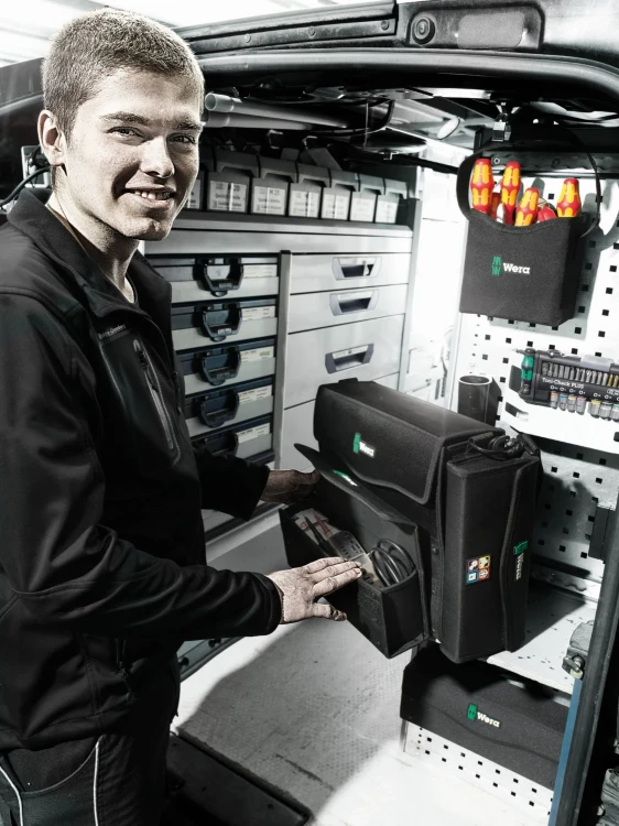 Torba z zestawem narzędzi dla elektryków Wera 2go E 1, 73 część - zdjęcie poglądowe 2