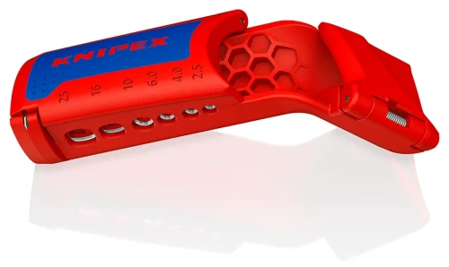 Ściągacz izolacji zewnętrznej z przewodów okrągłych śr. 12–28 mm ErgoStrip XL Knipex 16 95 11 - 1