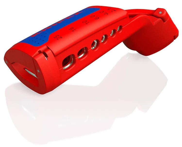 Ściągacz izolacji zewnętrznej z przewodów okrągłych śr. 12–28 mm ErgoStrip XL Knipex 16 95 11 - 3