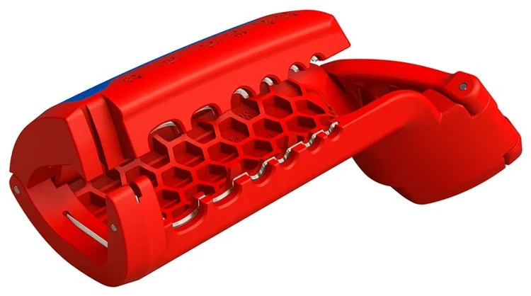 Ściągacz izolacji zewnętrznej z przewodów okrągłych śr. 12–28 mm ErgoStrip XL Knipex 16 95 11 - 6