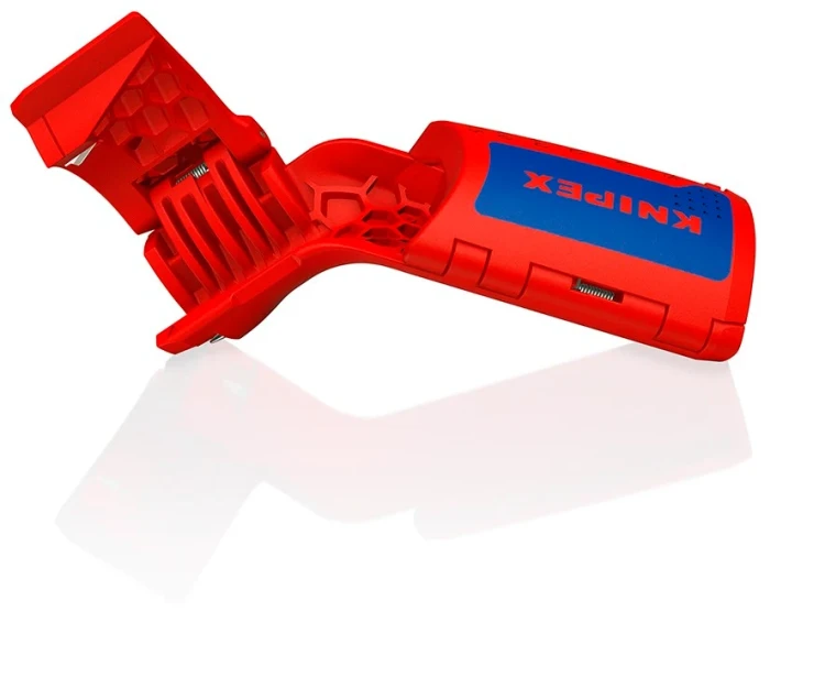 Ściągacz izolacji zewnętrznej z przewodów okrągłych śr. 12–28 mm ErgoStrip XL Knipex 16 95 11 - 13