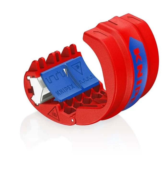 Obcinak do cięcia okrągłych rur falistych o śr. 19-56 mm BiX Knipex 90 22 10 V01 - 3