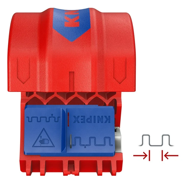Obcinak do cięcia okrągłych rur falistych o śr. 19-56 mm BiX Knipex 90 22 10 V01 - 8