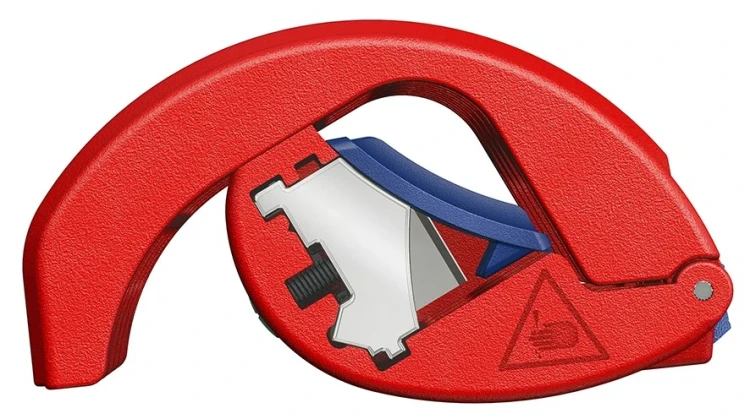 Obcinak do cięcia okrągłych rur falistych o śr. 19-56 mm BiX Knipex 90 22 10 V01 - 13