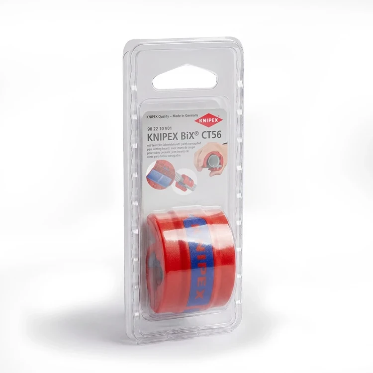 Obcinak do cięcia okrągłych rur falistych o śr. 19-56 mm BiX Knipex 90 22 10 V01 - 15
