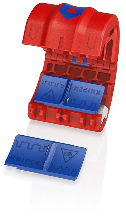 Obcinak do cięcia okrągłych rur falistych o śr. 19-56 mm BiX Knipex 90 22 10 V01 - 15