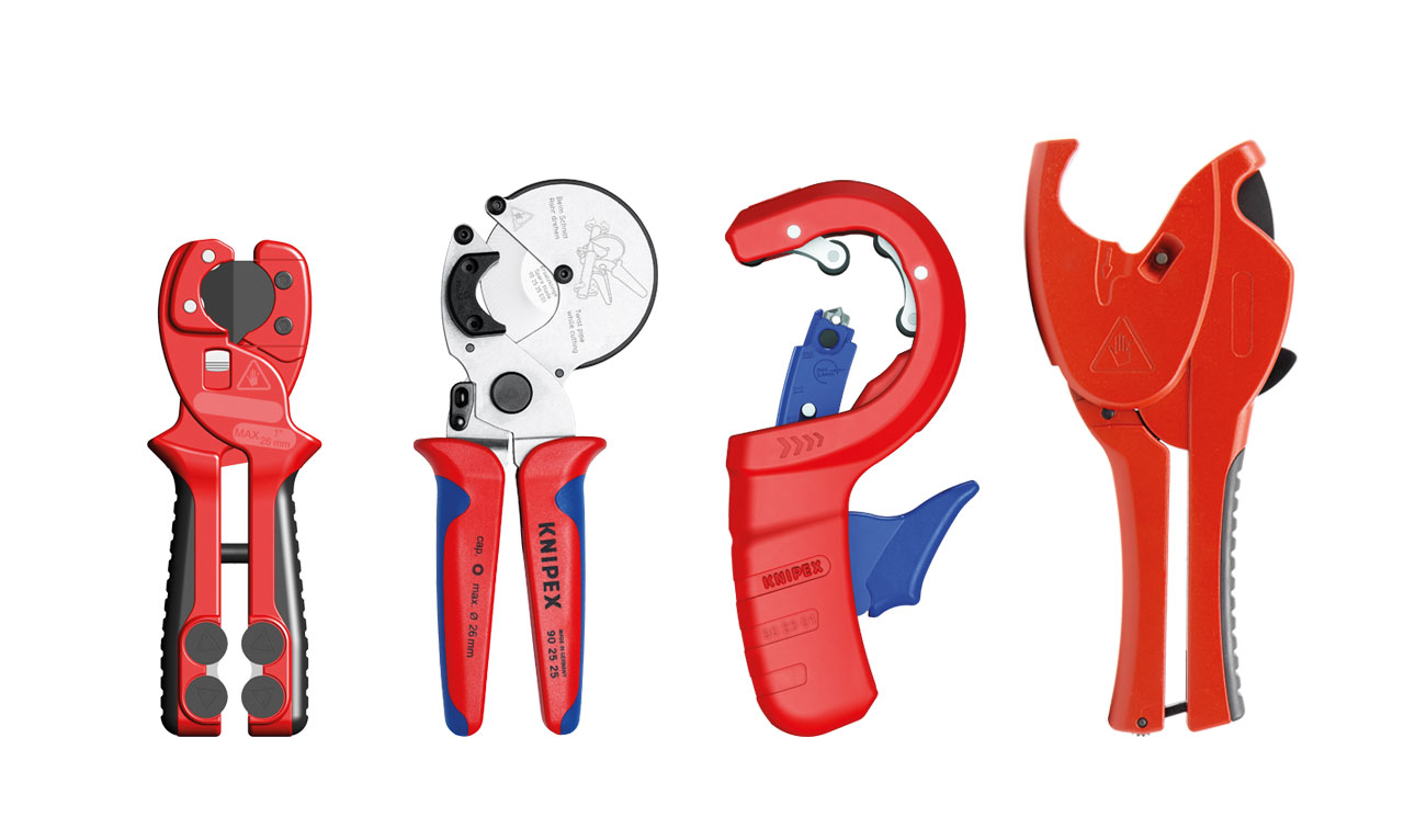 Nożyce i obcinaki do rur, tworzywa