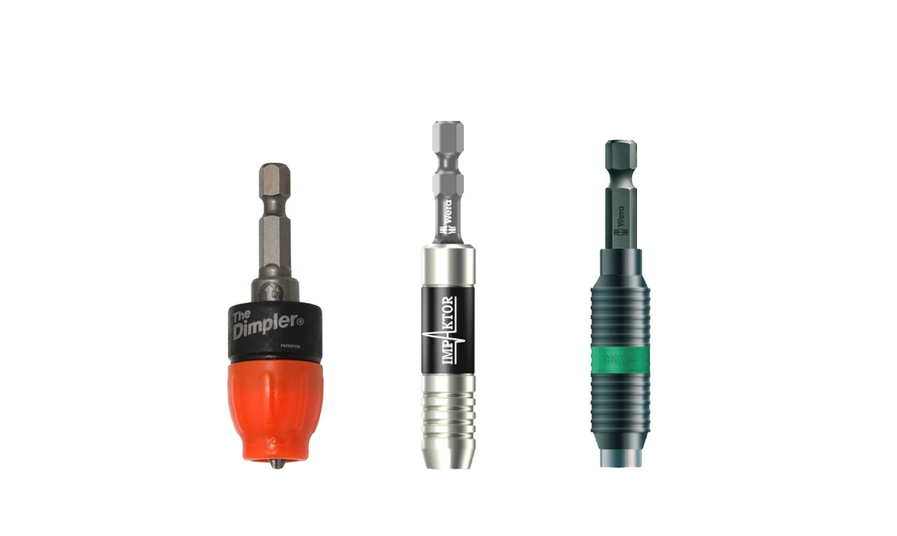 Uchwyty do grotów i końcówek