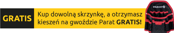 Kup dowolną skrzynkę, a otrzymasz organizer Parat GRATIS